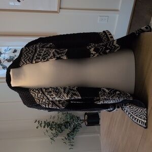 Lucky Brand fair isle coatigan cardigan